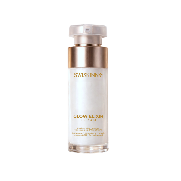 glow elixir serum square white